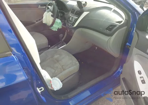 2013 Hyundai Accent Gls from USA, damaged, VIN KMHCT4AE2DU498492